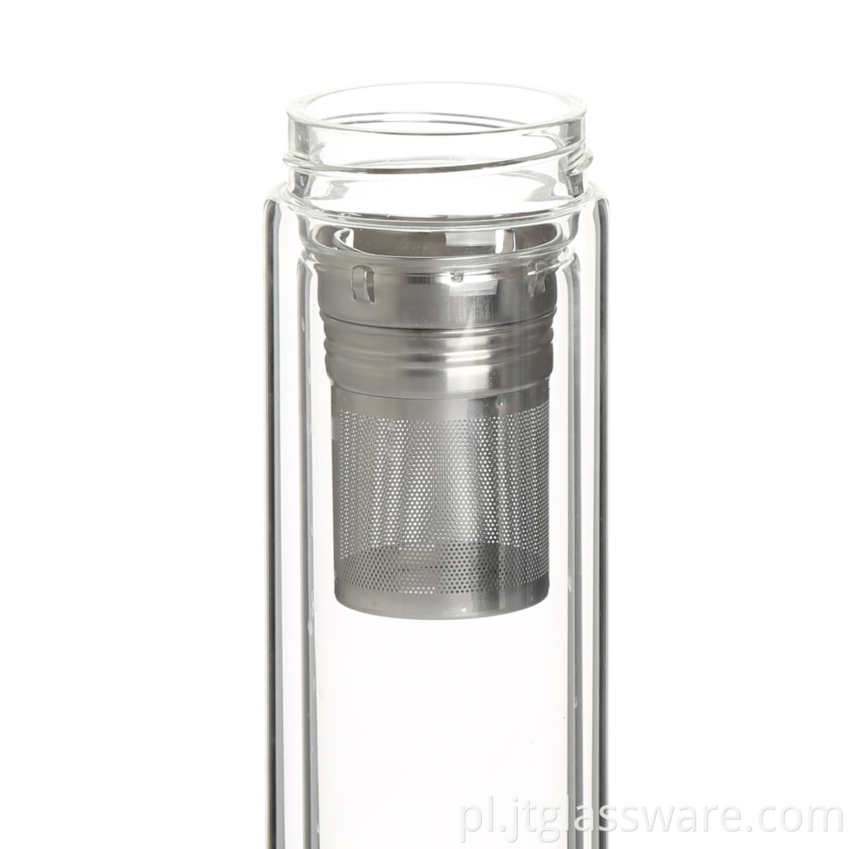 Glass Double Wall Glass Bottle